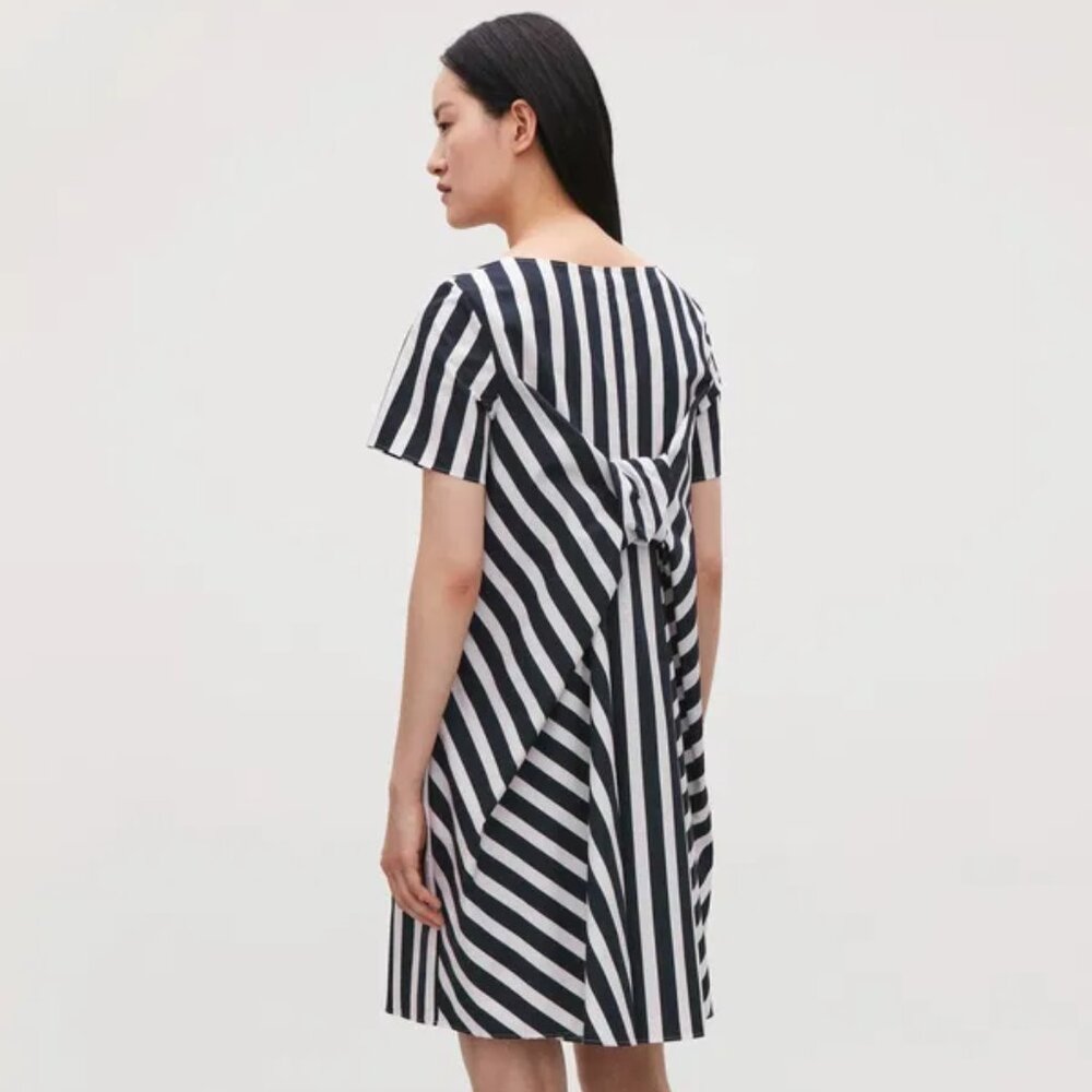 COS - Draped Back Dress